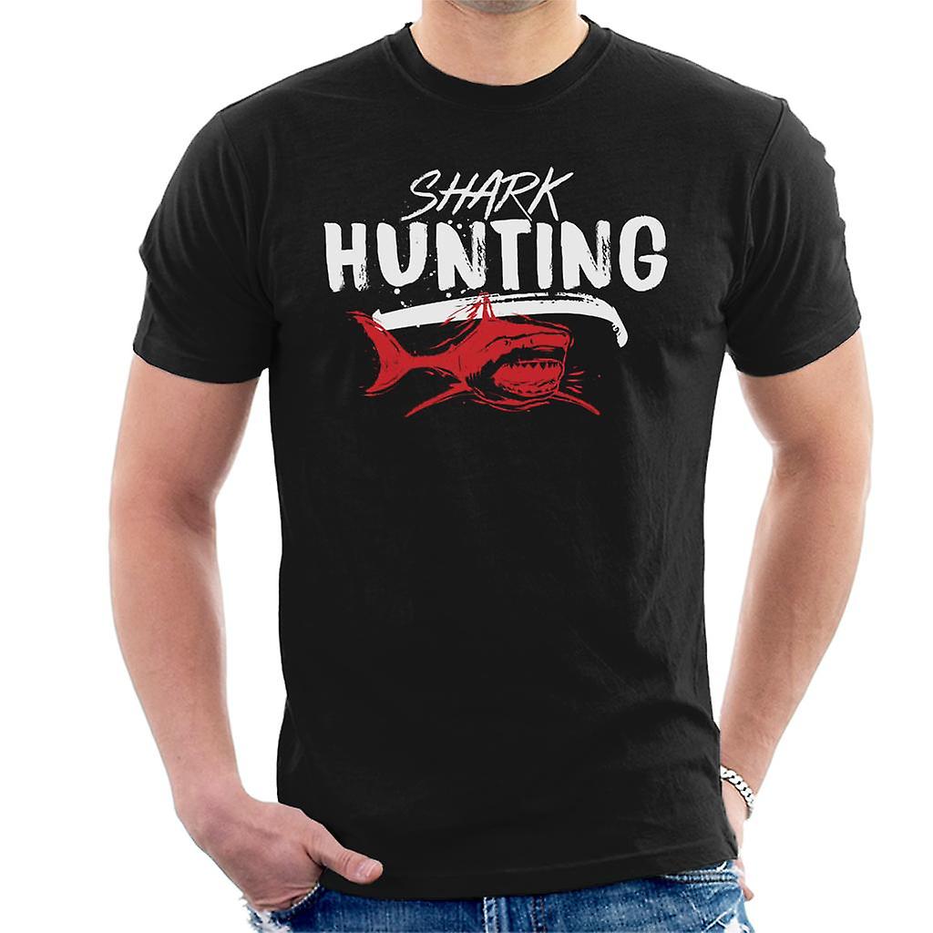 Jaws Shark Hunting Men's T-Shirt