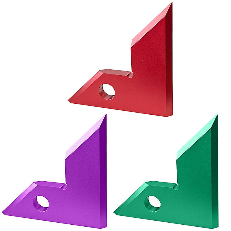 45/90 Degree Multifunctional Carpenter's Angle Measurement Tool - High Precision For Woodworking And Sawing Blade Installation