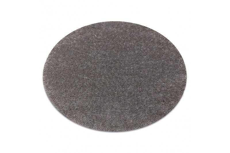 Carpet BUENOS circle 6646 shaggy plain, single color grey