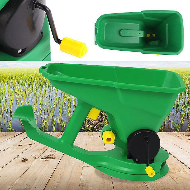 Adjustables Manual Seed-Dispenser Handy Green Fertiliser Spreader for Indoor Outdoor Gardening