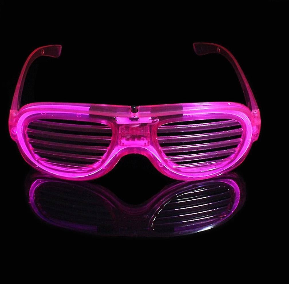 Led El Wire Glasses Neon Party Luminous Glasses Light Up Eyeglasses For Bars Clubs Parties