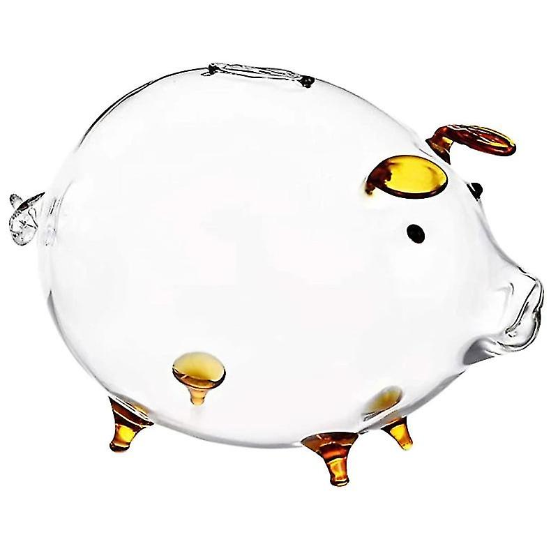 1pcs Glas Sparschwein