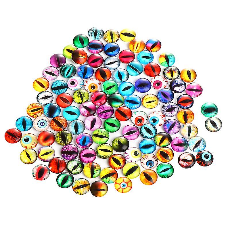 100pcs Gems Glass Sticker