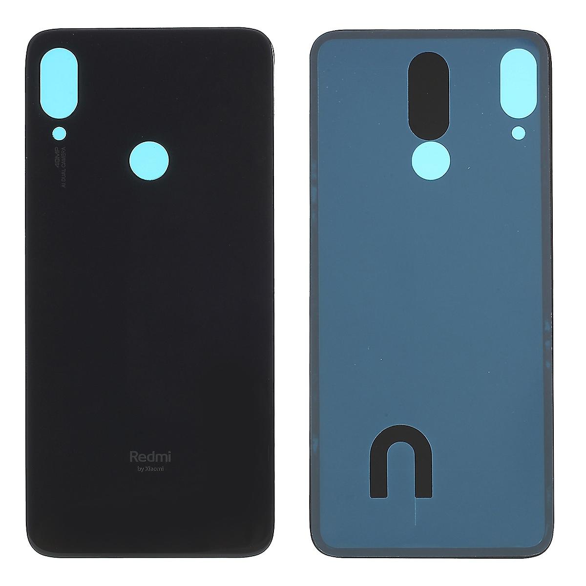For Xiaomi Redmi Note 7 Battery Housing Back Cover Replacement Part - Black