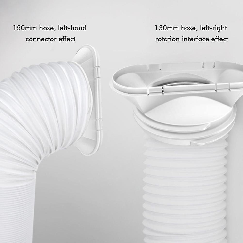 Adjustable Portable AC Window Kit 43x15.5cm Beige PVC+ABS