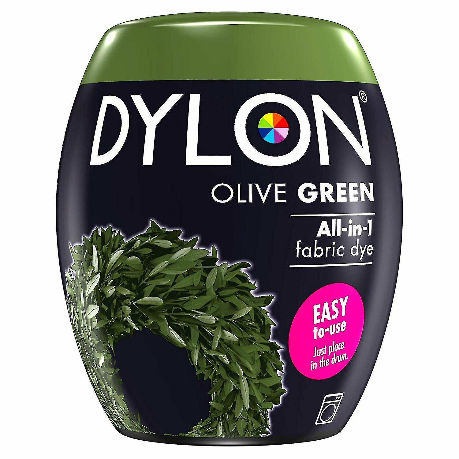 DYLON Washing Machine Fabric Dye Pod, Olive Green, 1pk of 350g Fruugo UK