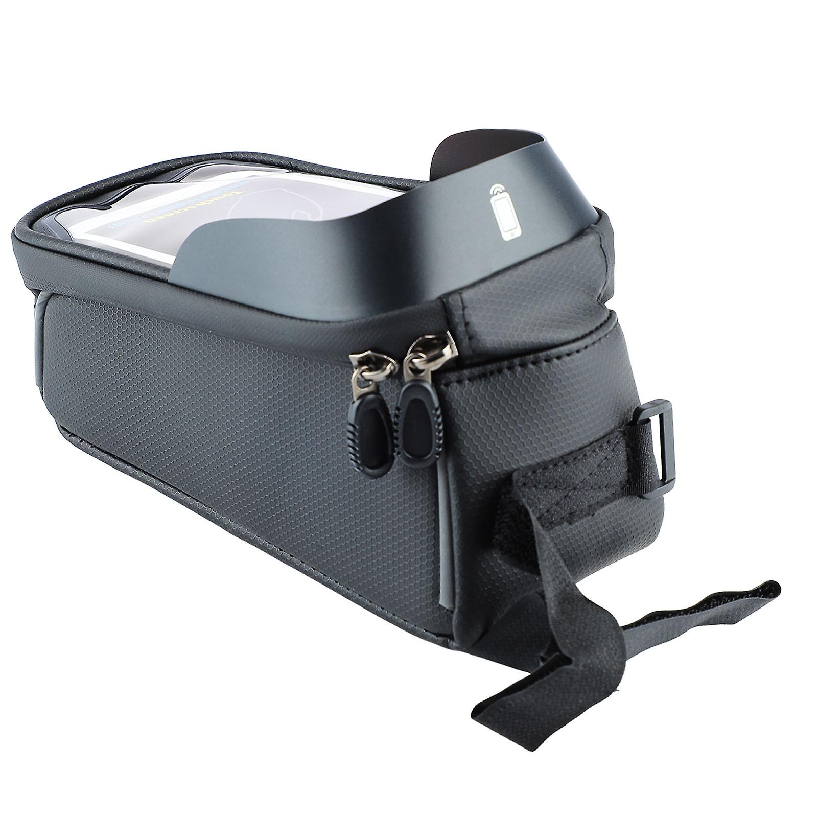 Bicycle Phone Bag Cell Mount Holder Touchable Waterproof Storage Handlebar Accessories