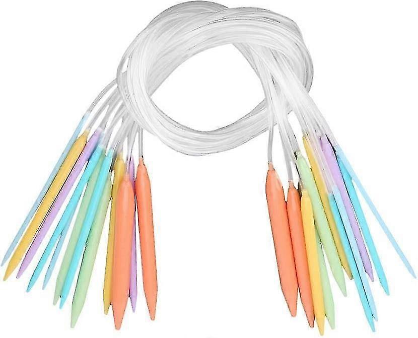 Sweater Needle, Knitting Needles, Weaving Tools Multicolor (80CM Long)