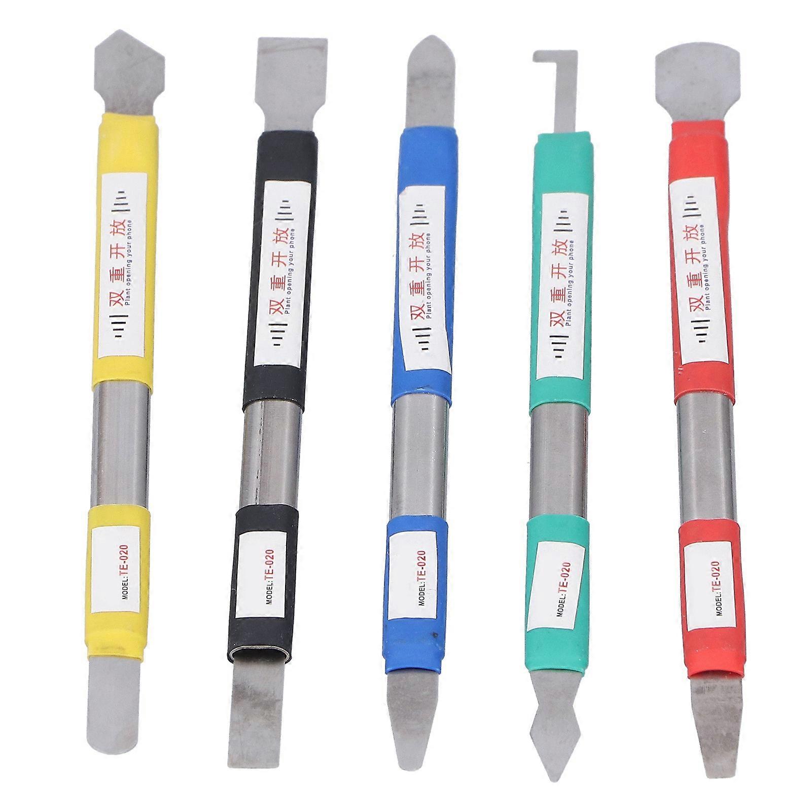 Te020 5 In 1 Multifunction Pry Bar Glue Scraping Stainless Steel Scraper Repair Tool