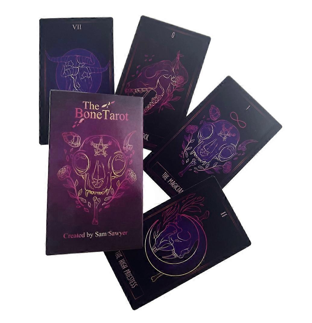 Tarot Cards - The Bone Tarot - Intense & Macabre Skeletal Art
