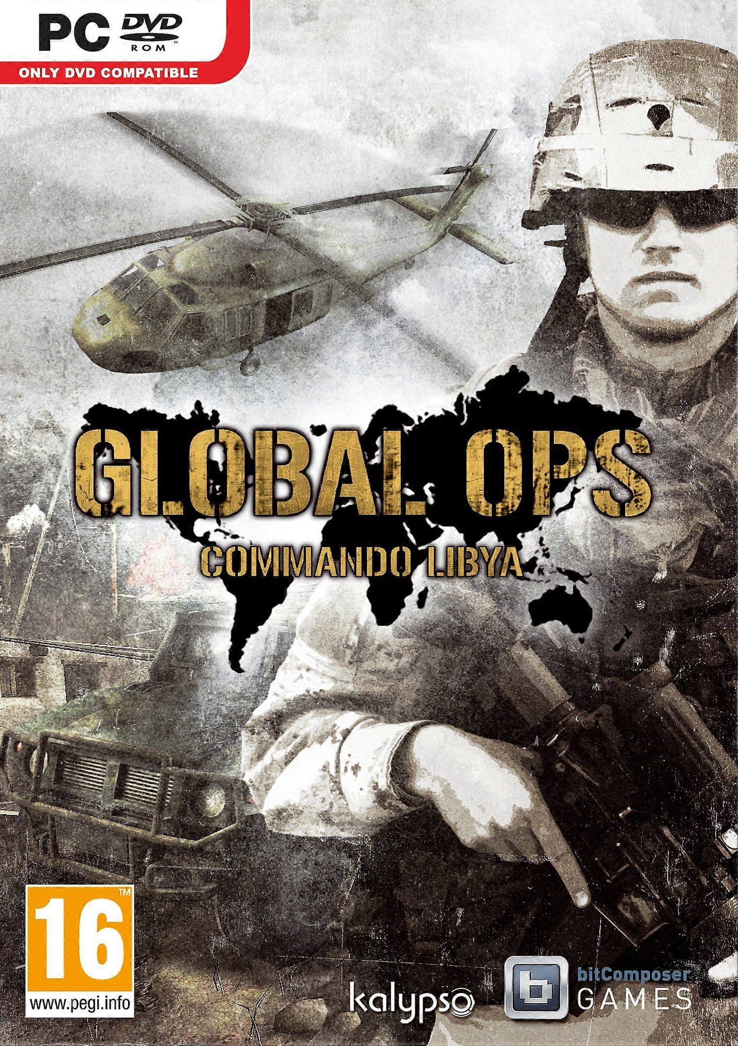 Global Ops Commando Libya (PC DVD) - New & Sealed