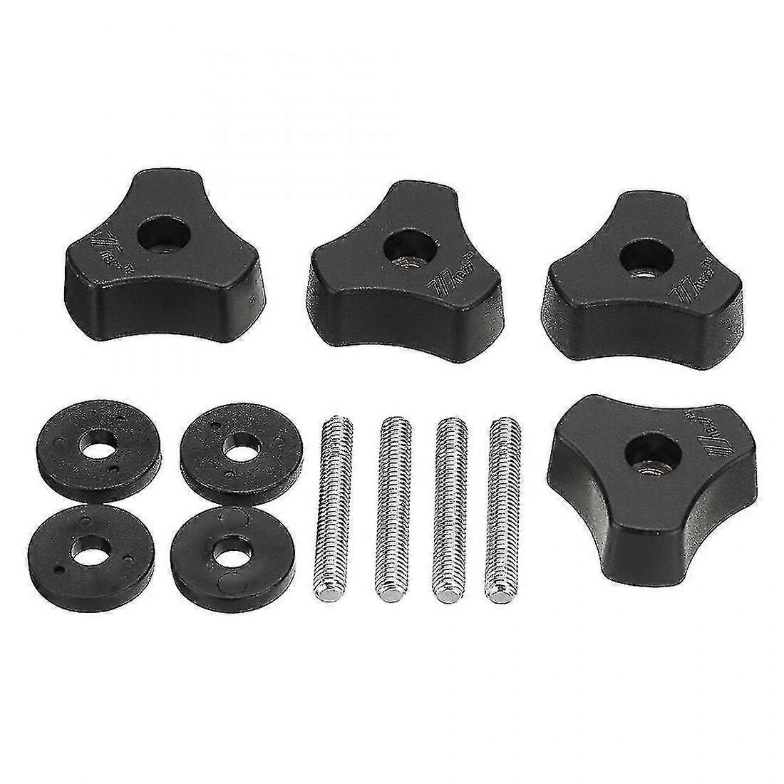 4pcs Woodworking Tool Accessory Quick Action Hold Down Clamp Handle Nut For T-slot T-tracks