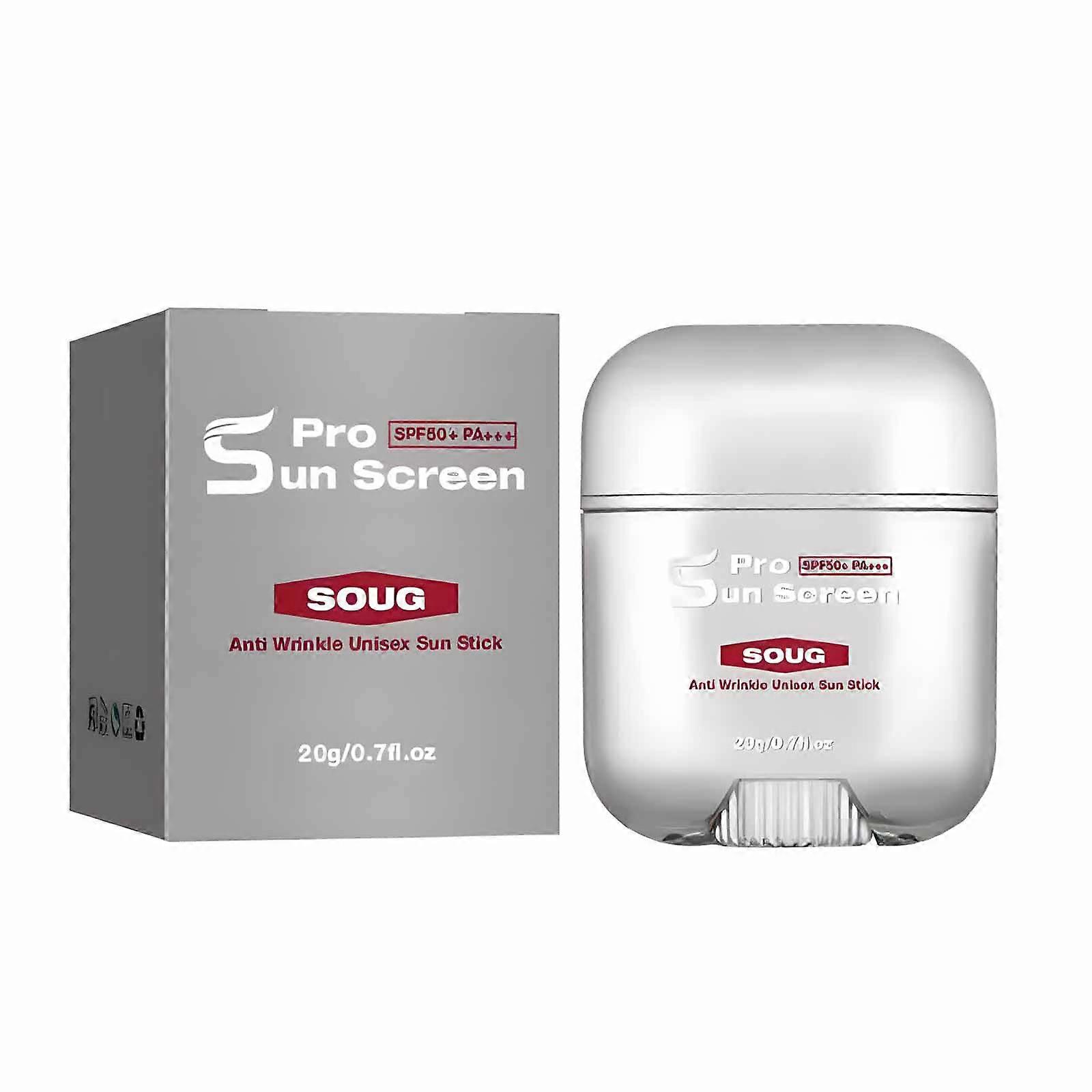 Bio Sunscreen Stick for Face and Body: Portable sunscreen stick, strong protection, refreshing and non-greasy, SPF50, 1 stick.