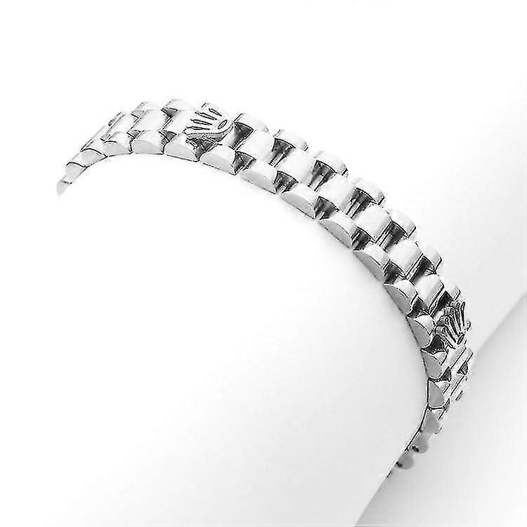 chain style speedometer bracelet  for ladies(silver plated)