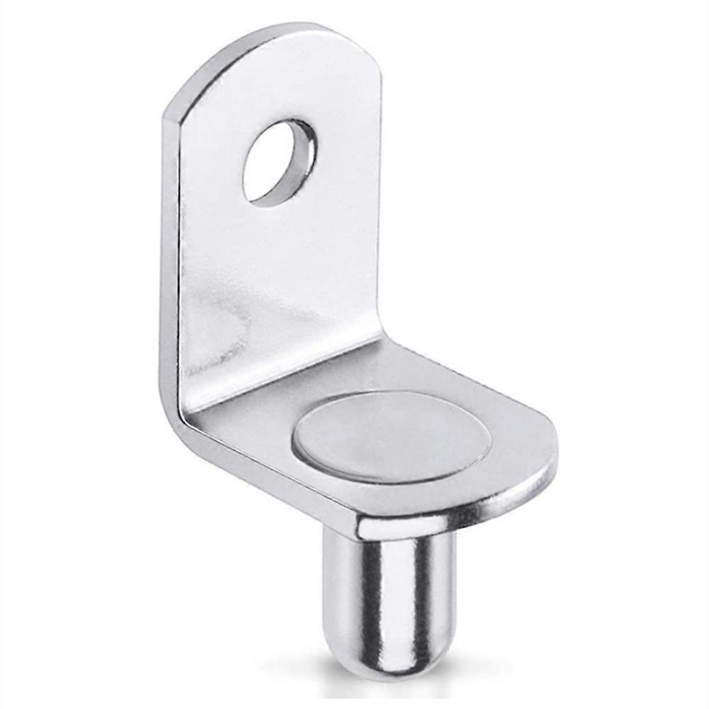 40 Pcs Chevilles De Support D’étagère,1/4 Pouce Étagère Crochets De Support,Nickelé Plaqué Clips En Forme De L