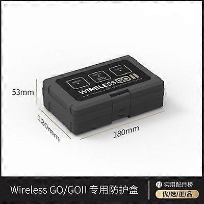 for rode wireless go II Tool Box Waterproof Shockproof Storage  Sealed Travel Case Impact Resistant Suitcase EVA Hard accessorie