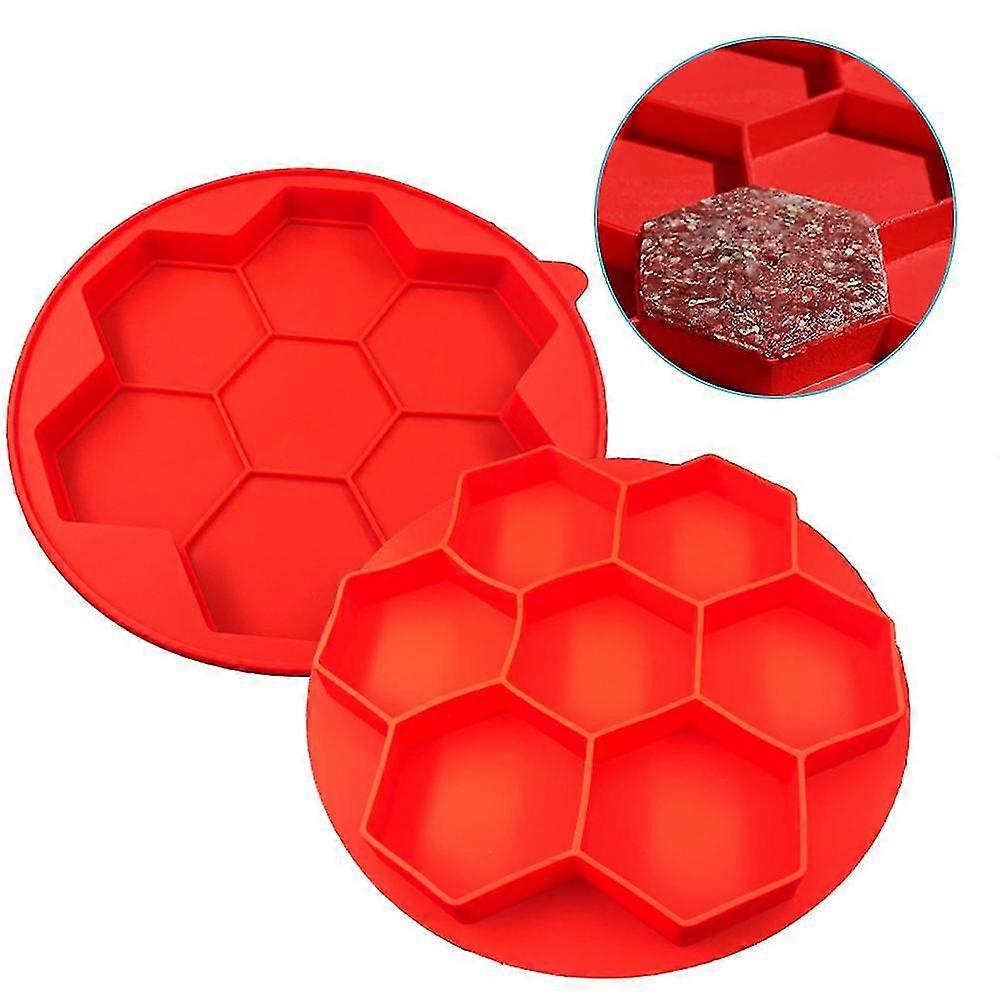 Innovative 7 In 1 Burger Press And Freezer Container Kitchen Tools