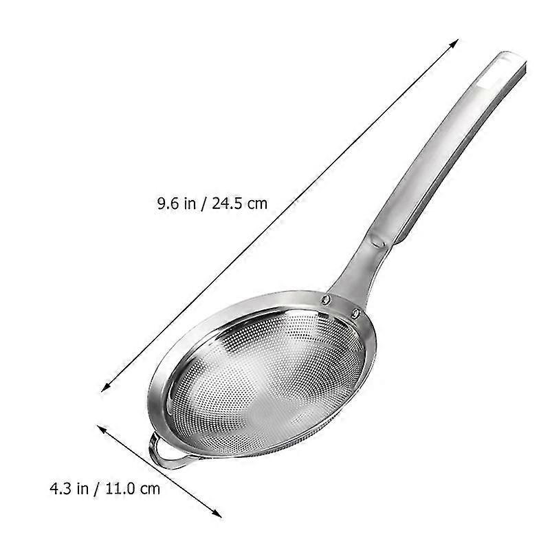1pc filter spoon stainless steel colander filtering strainer hot pot spoon