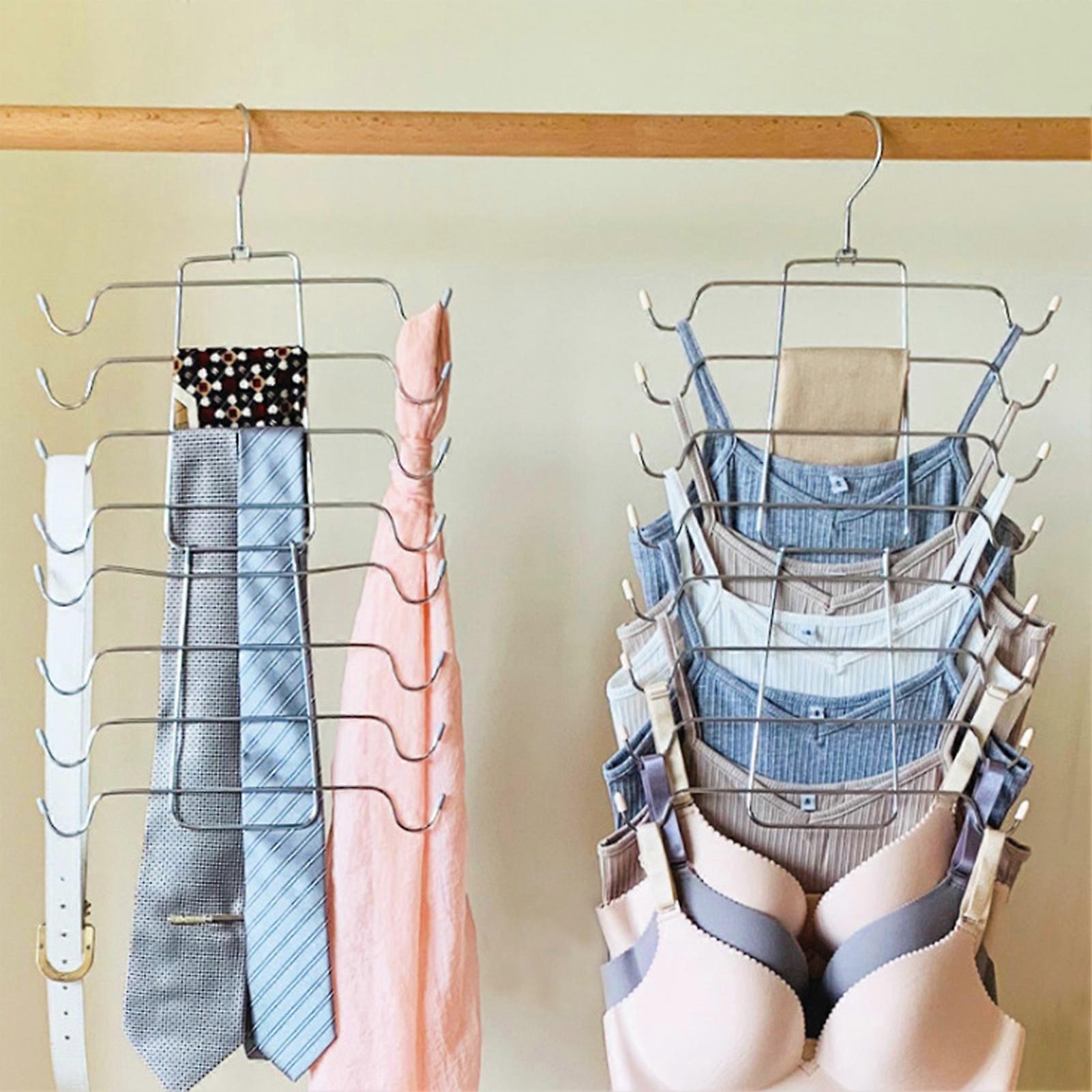 Storage Scarf Necktie Hanger Wear Resistant and Durable Hanger for Camisole Underwear Storage