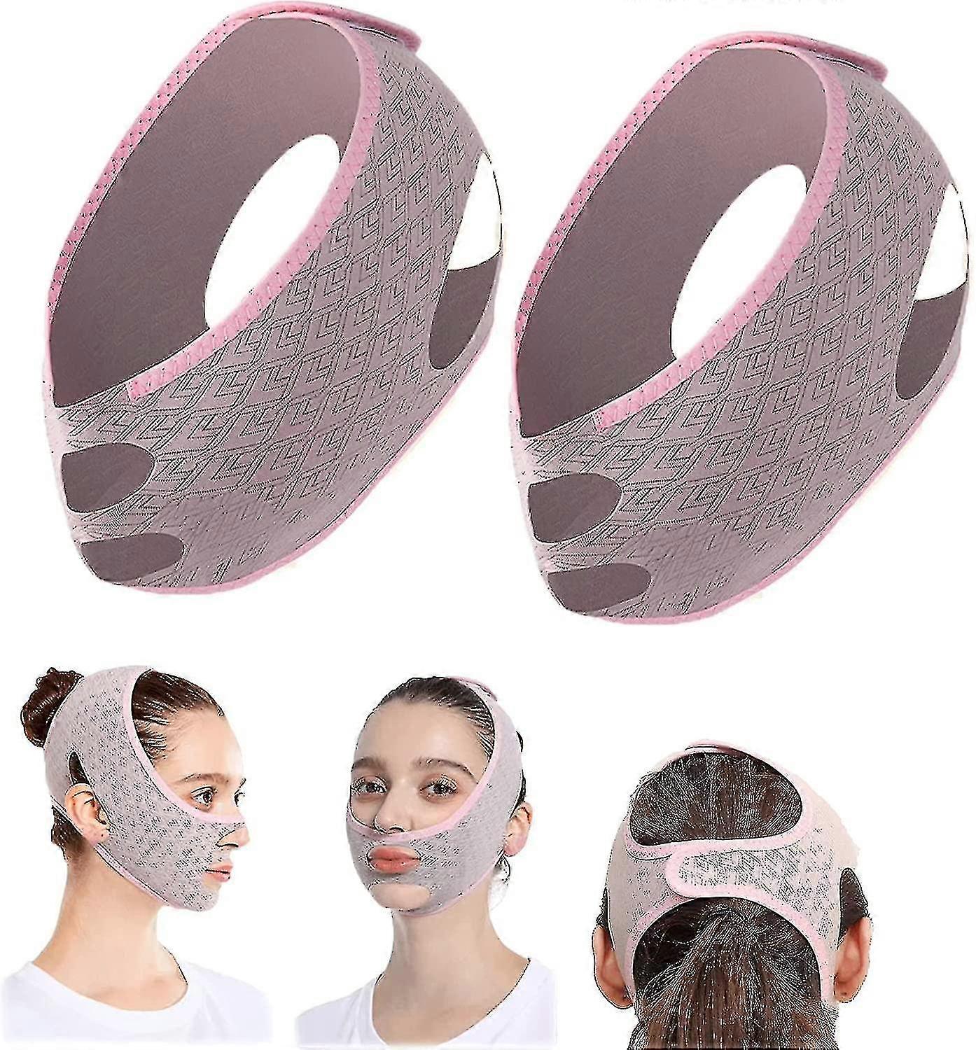 Beauty Face Sculpting Sleep Mask, V Line Shaping Masks, V Line Lifting Mask Facial Slimming Strap,double Chin Reducer, Chin Up Mask Face Lifting Belt