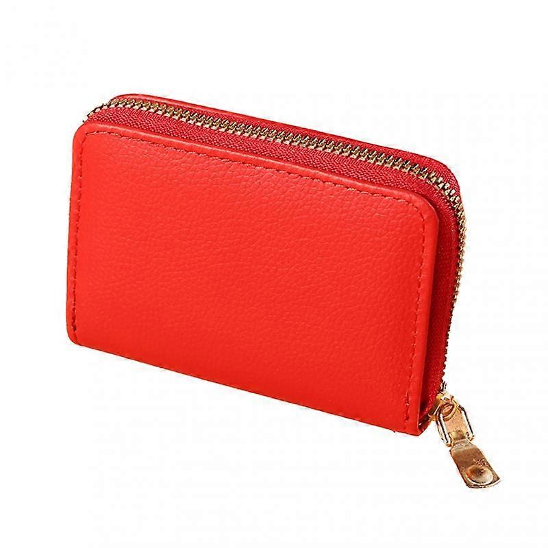 Simple Short Wallet Ladies Large Capacity Practical PU Leather Coin Purse