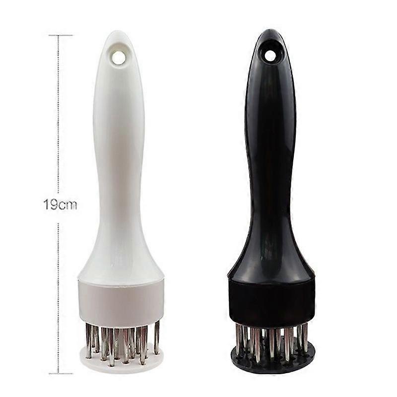 Meat Tenderizer Tool With Ultra Sharp Stainless Steel Needle Blades 2 Pack