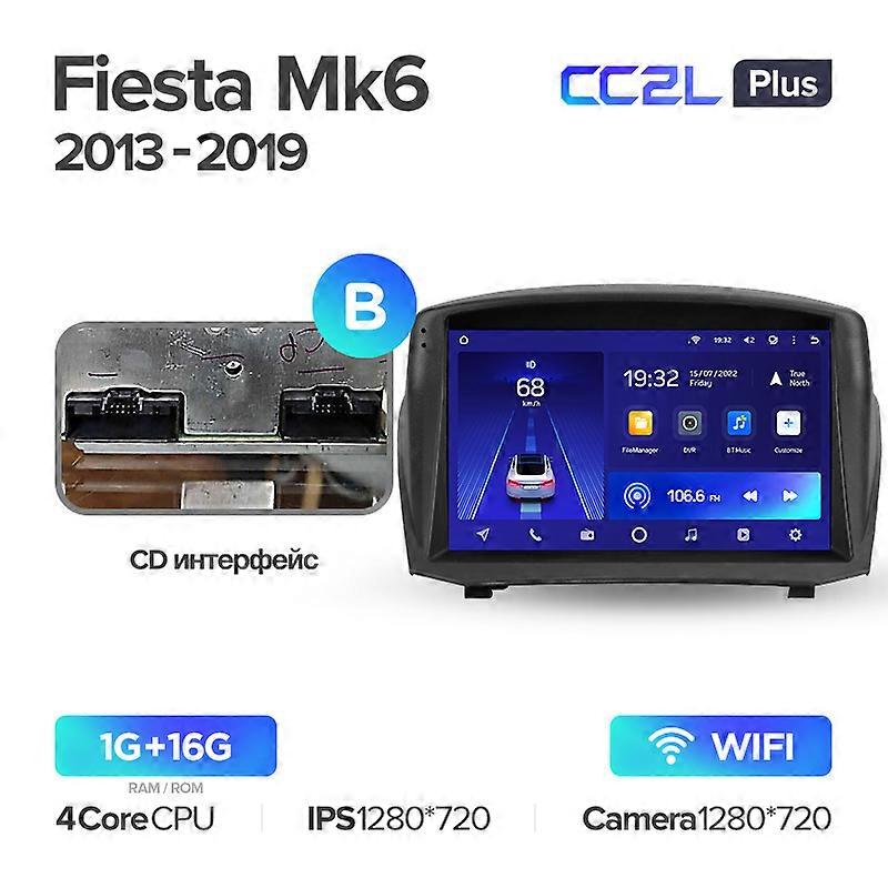 CC2L CC2 Plus For Ford Fiesta Mk 6 2008 - 2019 Car Radio Multimedia Video Player Navigation GPS Android No 2din 2 din dvd
