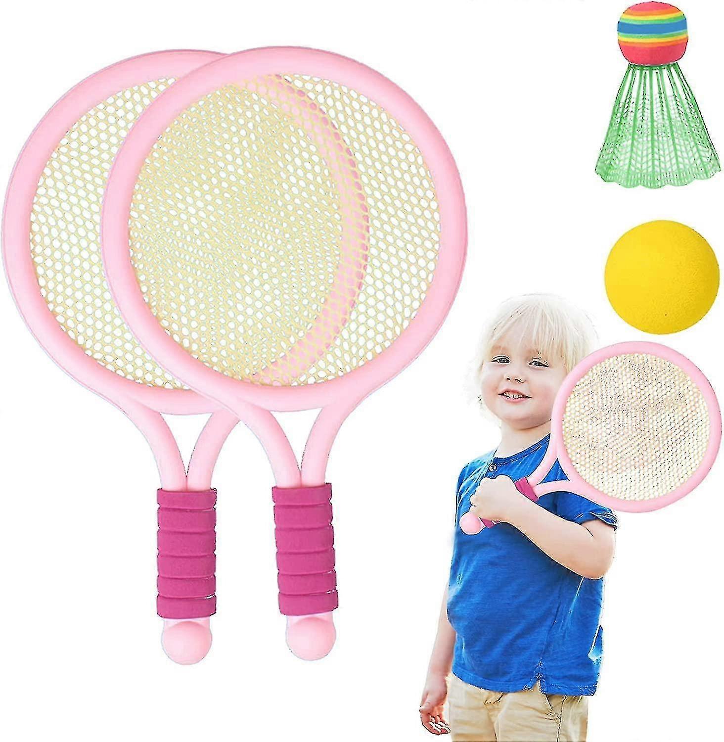 Tennis Racket Set For Kids Including 2 Rackets And 2 Balls