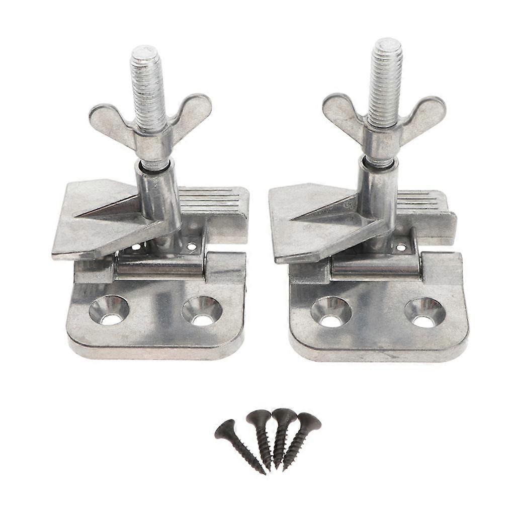 Silk Screen Printing Metal Frame Hinge Clamp DIY Hobby Tool silver