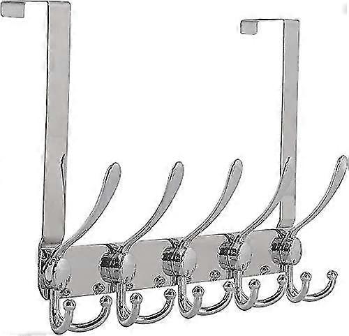 over door hooks hanger door hooks for bedrooms stainless steel hooks storage for coat hat(over door hooks black)