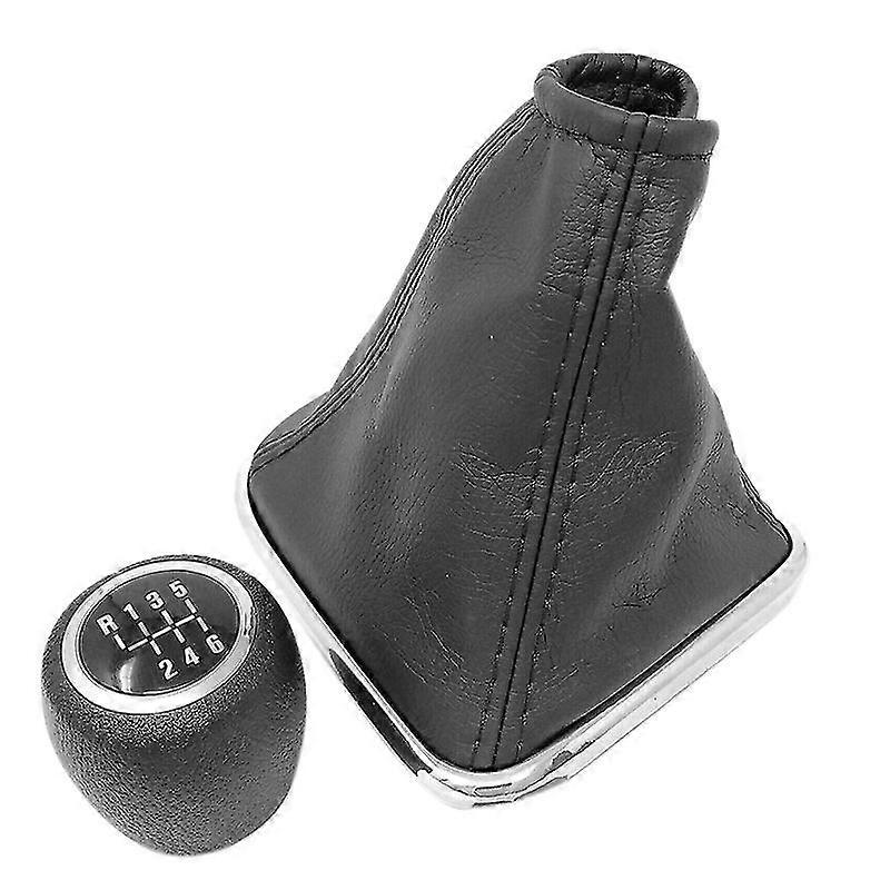 6 Speed Gear Stick Shift Knob Gaiter Boot compatible Cruze 2008 - 2015+(dfo