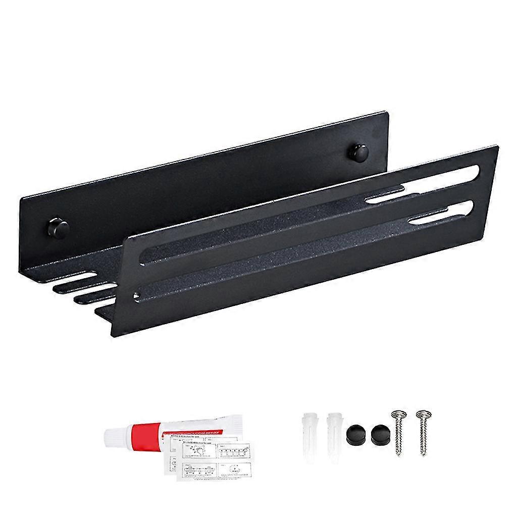 Storage Tray Wall Mounted Shower Shelf Kitchen Storage Rack Without Drilling