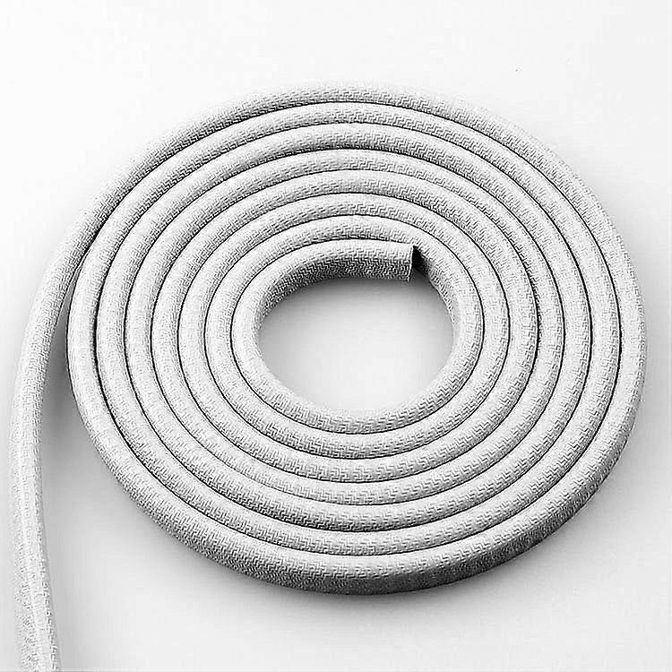 (Gray)10M Car Door Protection, U-shaped Spring Steel Inside, No Need to Paste, Car Port Rubber Protection