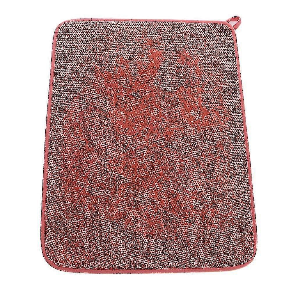 Dish Mat Microfiber Dish Drying Mat, Super Absorbent,microfiber Dish Drying Mat