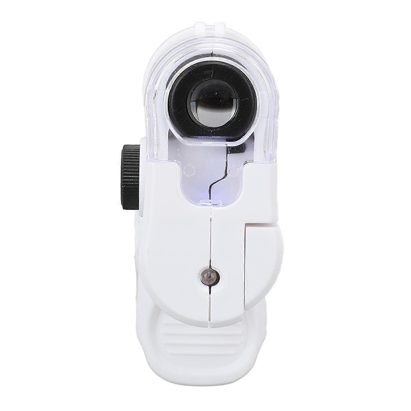 Mini Mobile Phone Microscope 60X Zoom for Smartphones - Plant Coin Stamp Observation