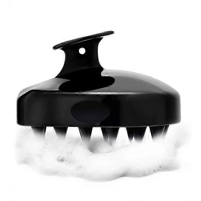 Massage brush and scalp scrub - Brush - Black