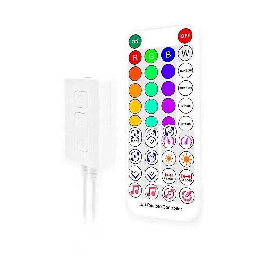 Sp611e Bluetooth Music Controller Led Dimming Controller Mobile Phone App Smart Controller With Ir24 Key Remote Control