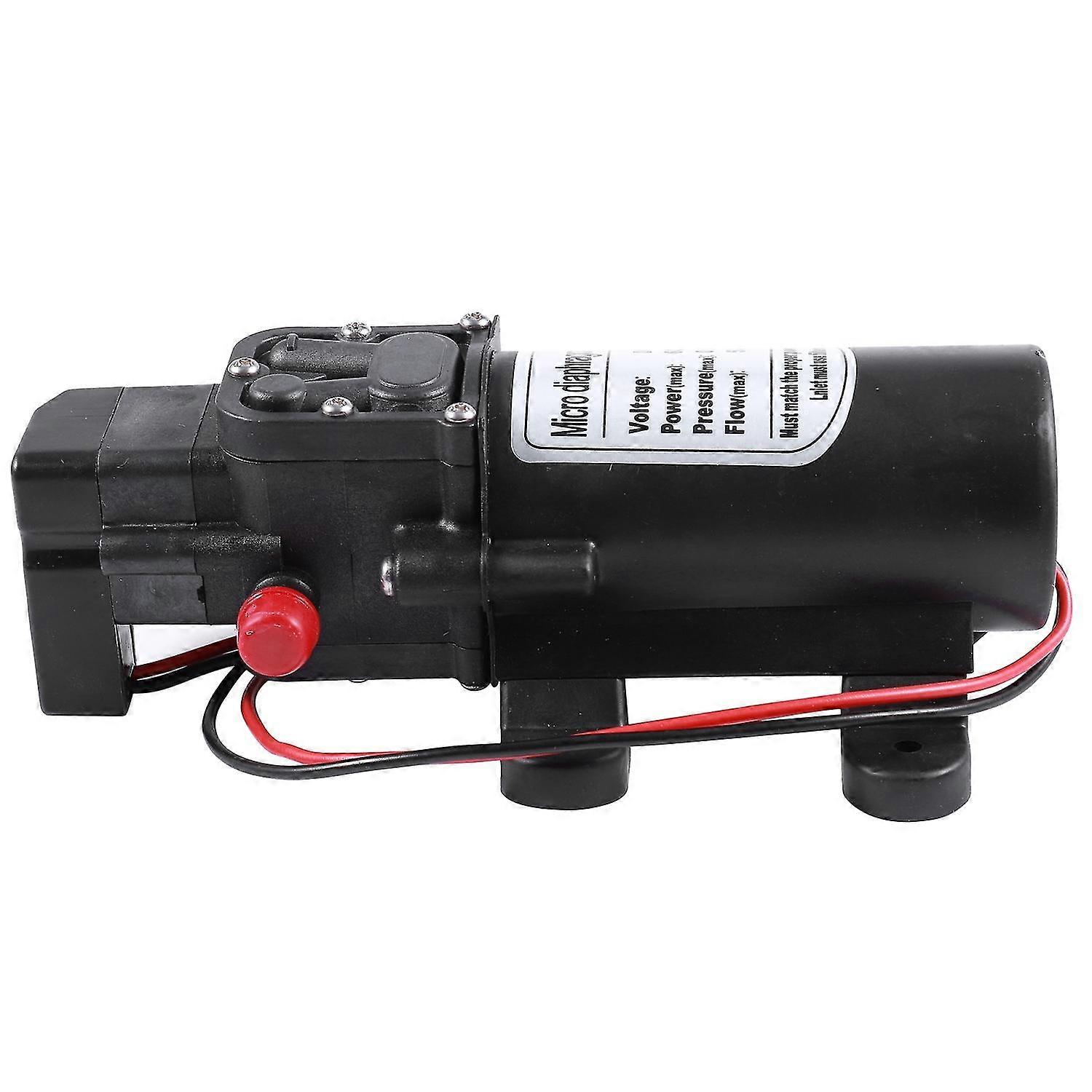Micro Auto Motor Diaphragm High Pressure Water Pump Automatic 115 Psi.