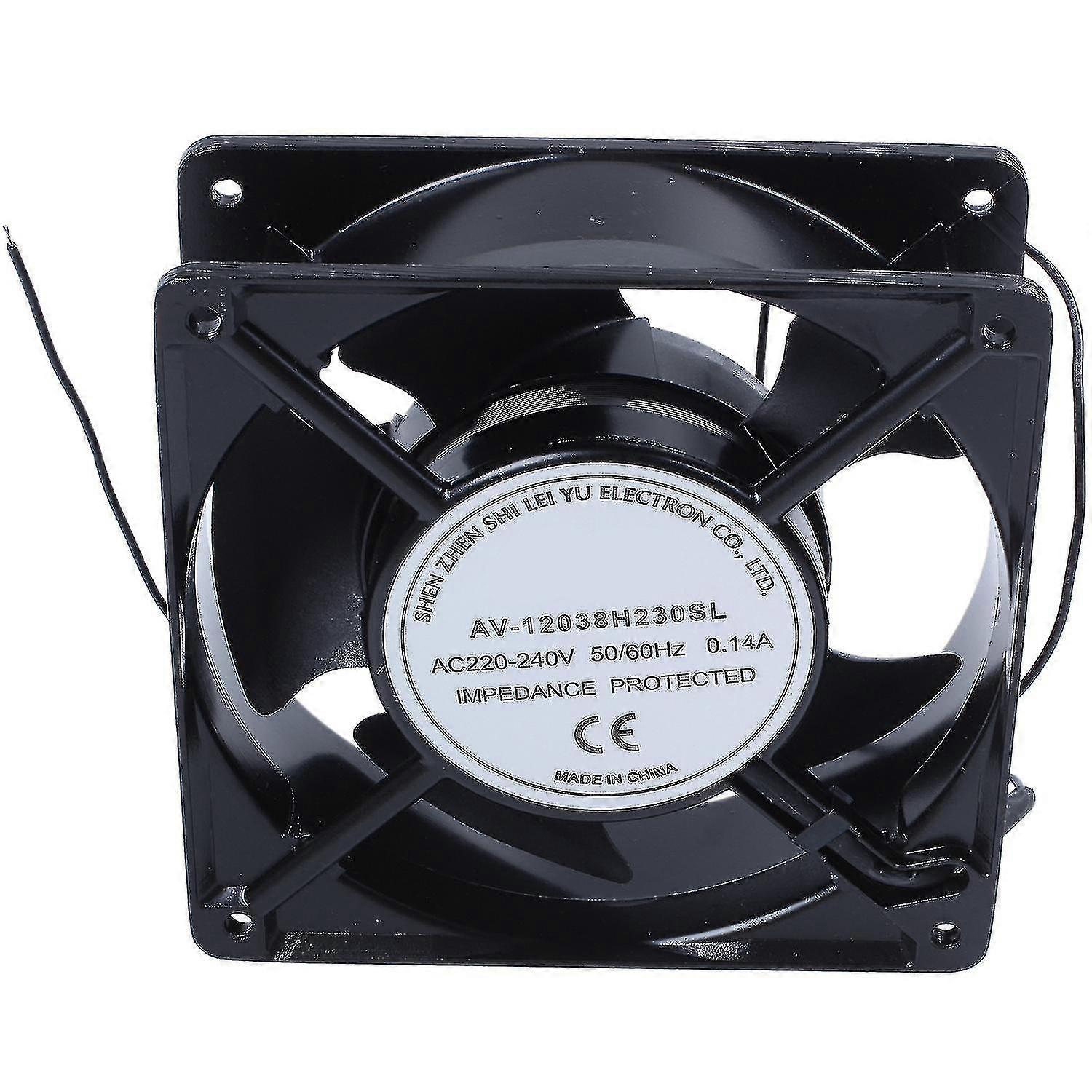 AC 220v-240v0.14a فرش برودة مروحة التبريد 120mm X 120mm X38mm