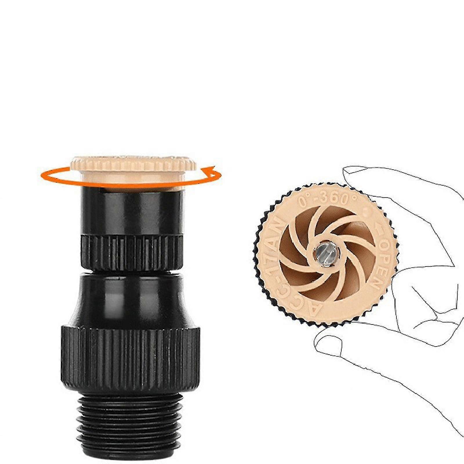 360回転自動灌漑システム、屋外の草の庭の庭の芝生のための多機能調節可能な庭のスプリンクラー