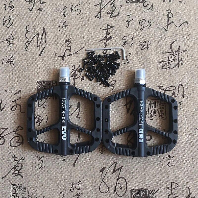 2021 Bike Pedal Nylon 9/16 Mountain Bike Pedals High-Strength Non-Slip Bearing Bicycle Pedals Surface for Road BMX MTB pedals
