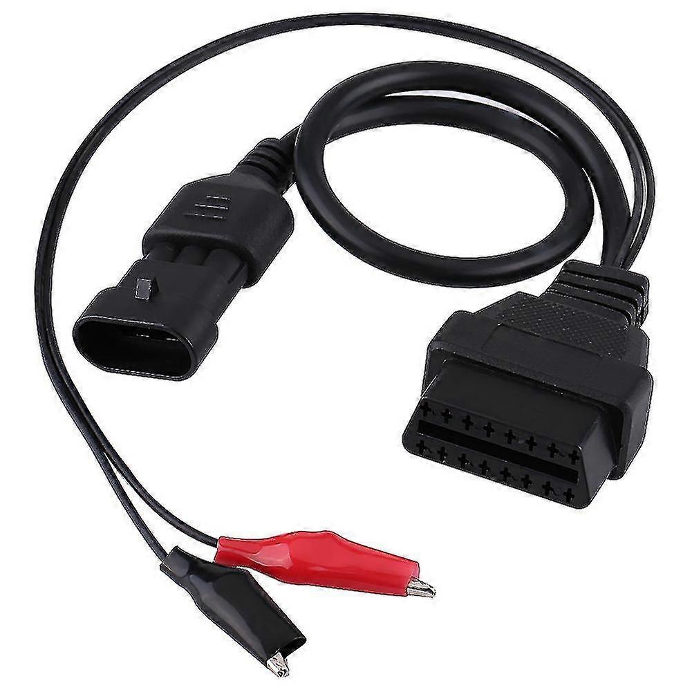 Adapter Cable, Cable, Obd2 Adapter Cable, 3 Pin To 16 Pin Cable, Adapter Cable For Fiat