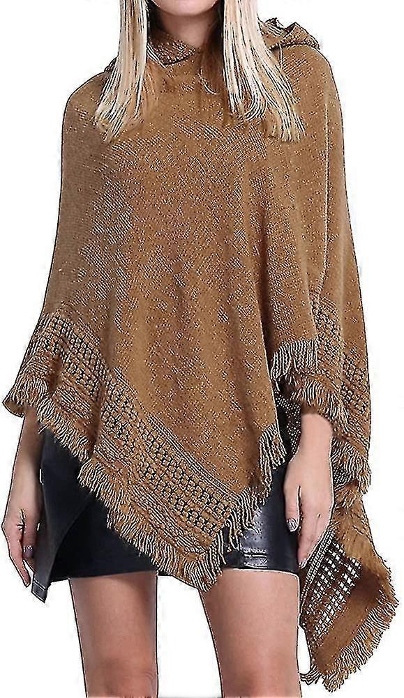 女性フードケープポンコス女子ポンコスレイディーズケープショールズケープフード