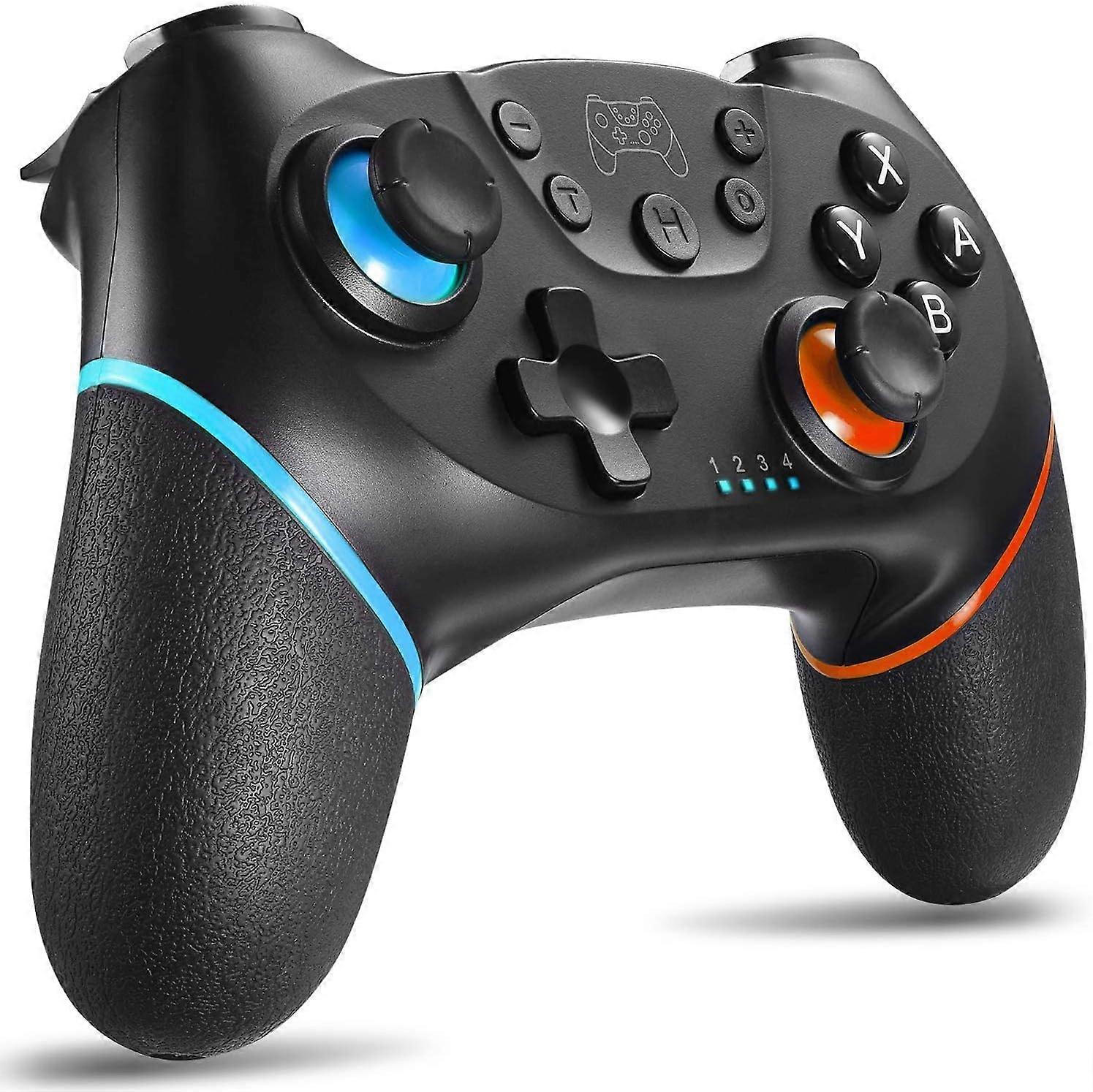 Switch Controller, Wireless Pro Controller für Switch/Switch Lite/Switch OLED, Switch Remote Gamepad mit Joystick, einstellbare Turbo-Vibration