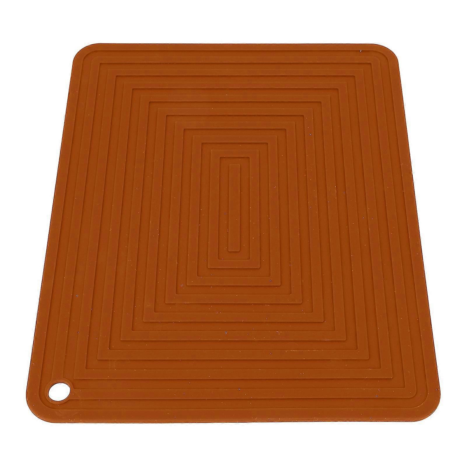 Silicone Multi-functional Kitchen Drain Mat, Durable Non-Slip Dish Drying Pad