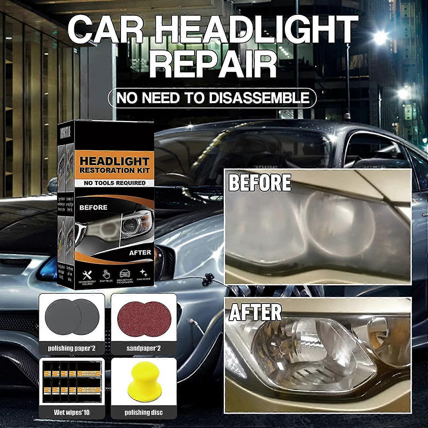 W8.3| HEADLIGHT RESTORATION (2 LIGHTS) main image 0