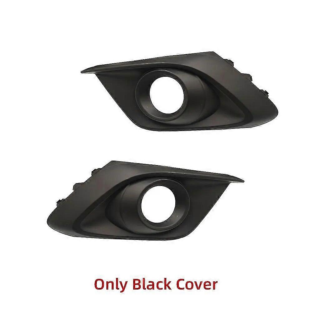 Front Bumper Grille Chrome Cover Headlight Fog Light Fog Lamp Frame Hood For Mazda 3 Axela 2014 2015 2016 With Light Switch