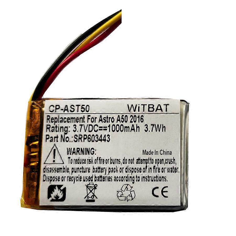 Already tested Applicable Astro A50 Gaming Headset Battery Srp603443