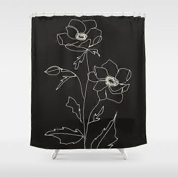 Bad Dusj Gardin Design Stil - 9