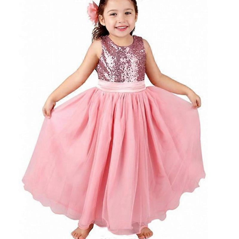 2-8 سنوات طفل فتاة الترتر حزب فساتين الهدايا